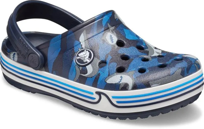 Picture of CROCS otr crocband shark clog navy