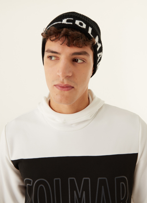 Picture of COLMAR m kapa 5079 2OY 99 HAT WITH JACQUARD LOGO black