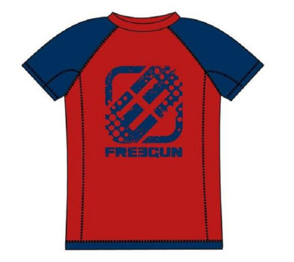FREEGUN otr uv majica SW16/33/FG/RU/E2 red/blue