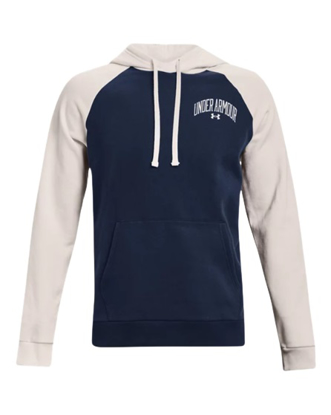 Picture of UNDER ARMOUR m kapucar RIVAL FLEECE WORDMARK COLORBLOCK HOODIE