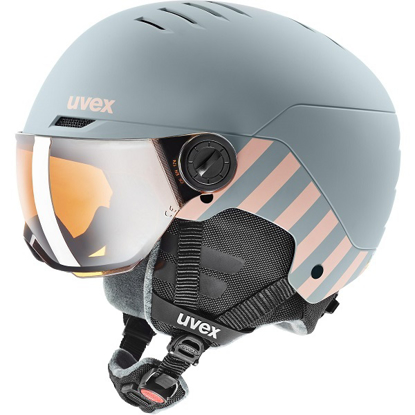 Picture of UVEX otr smučarska čelada ROCKET JR VISOR