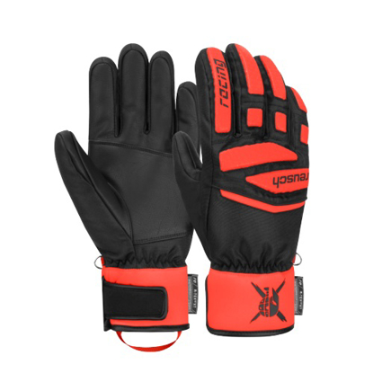 Picture of REUSCH otr smučarske rokavice WORLDCUP WARRIOR PRIME R-TEX® XT JUNIOR black fluo red