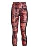 Picture of UNDER ARMOUR ž legice PROJECT ROCK HEATGEAR PRINT ANKLE LEGGINGS