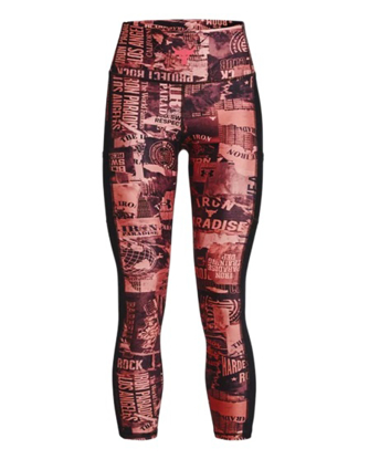 Picture of UNDER ARMOUR ž legice PROJECT ROCK HEATGEAR PRINT ANKLE LEGGINGS