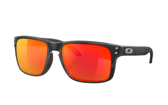 Picture of OAKLEY sončna očala HOLBROOK Matte Black Camo Prizm Ruby