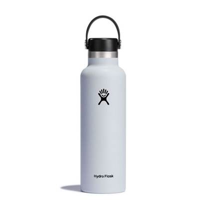 Picture of HYDRO FLASK STANDARD MOUTH WITH FLEX STRAW CAP ml white
