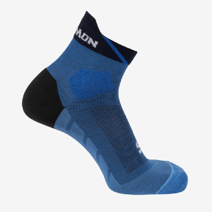 SALOMON odr nogavice 2165200 SPEEDCROSS ANKLE french blue carbon ibiza blue