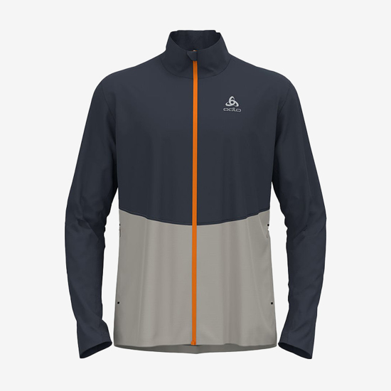 ODLO m jakna 612642 10849 MARKENES silver cloud