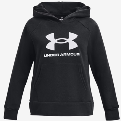 UNDER ARMOUR otr kapucar 1379615-001 RIVAL FLEECE black
