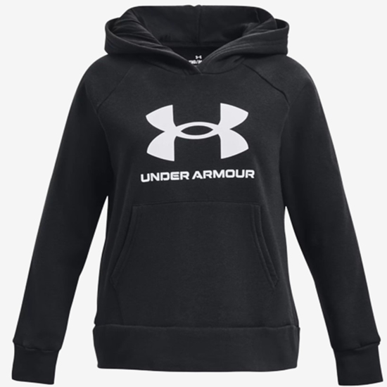 UNDER ARMOUR otr kapucar 1379615-001 RIVAL FLEECE black
