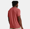 UNDER ARMOUR m majica 1382829-611 COLORBLOCK WORDMARK SS sedona red silt