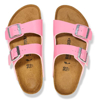 BIRKENSTOCK natikači 1027133 ARIZONA KIDS -narrow- patent candy pink