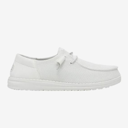 HEYDUDE ž čevlji 40065-100 WENDY FUNK MONO white pairside