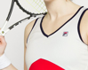 FILA ž obleka FBL231132E 0151 GLORIA white navy