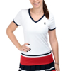 FILA ž majica FBL241301 0152 ELISABETH white red