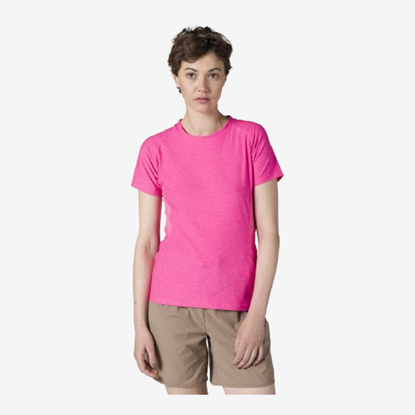 ROSSIGNOL ž majica RLMWY10 33E WOMEN'S MELANGE HIKING TEE cerise pink