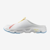 SALOMON m natikači 477161 REELAX SLIDE 6.0 white/transcend blue/lemon