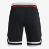 UNDER ARMOUR m hlače 1361624-001 UA RIVAL FLC ALMA MATER SHORTS black red grey