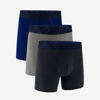 UNDER ARMOUR m spodnje hlače 1383889-410 UA PERF COTTON 3-PAIR royal grey navy