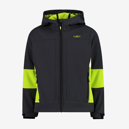 CMP otr softshell 3A00094 05US KID JACKET antracite acido