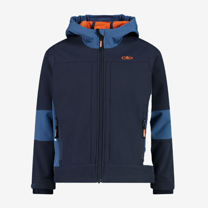 CMP otr softshell 3A00094 02NS KID JACKET b.blue bluestone