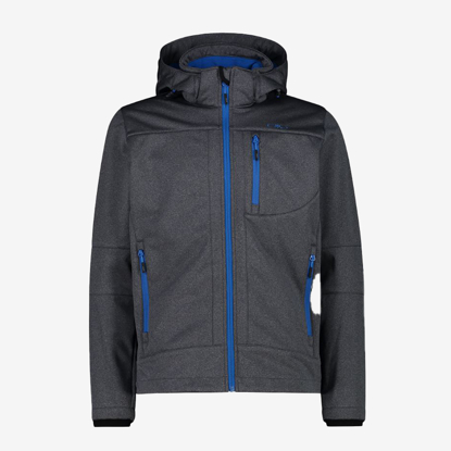 CMP m softshell 3A01787N-M 31US JACKET titanio mel zaffiro