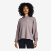 UNDER ARMOUR ž kapucar 1382736-015 RIVAL TERRY OVERSIZED HOODIE tetra gray white