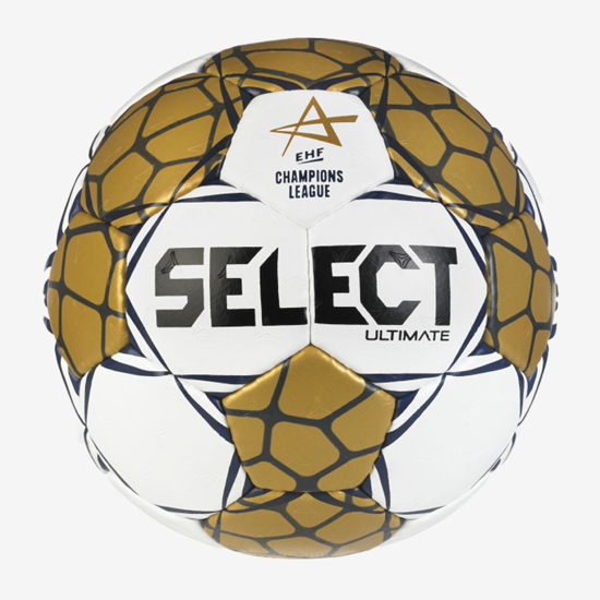 SELECT rokometna žoga ULTIMATE CL white gold