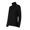 CMP ž jopica 34G2346 U901 JACKET STRIPED STRETCH FLEECE nero