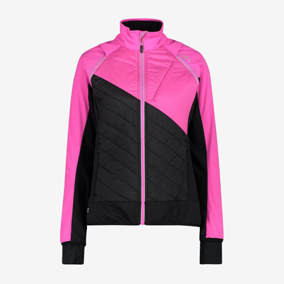 CMP ž softshell/brezrokavnik 30A2276 48US WOMEN JACKET WITH DETACHABLE SLEEVES nero festival silver