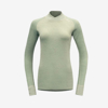 DEVOLD ž perilo majica 339 226 010 KVITEGGA MERINO 230 CROSS NECK raw white