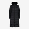 CMP ž plašč 34K0046F U901 PADDED COAT WITH FIX HOOD black