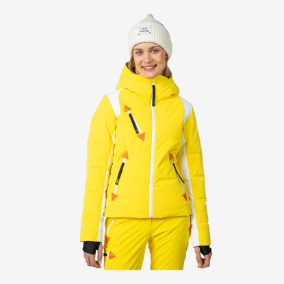 ROSSIGNOL ž smučarska bunda RLNWJ30 506 W PILOT DOWN JACKET true yellow