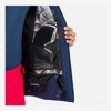 ROSSIGNOL m smučarska bunda RLNMJ03 715 DIRETTA MIX SKIJACKET dark navy red