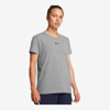 UNDER ARMOUR ž majica 1383648-025 RIVAL CORE SHORT SLEEVE castlerock black