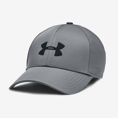 UNDER ARMOUR šilt kapa 1369781-012 STORM BLITZING ADJUSTABLE CAP pitch gray black