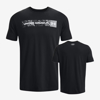 UNDER ARMOUR m majica 1376830-002 CAMO CHEST STRIPE black marine od green