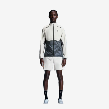 On m jakna 1ME10312989 WEATHER JACKET silver eclipse