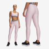 UNDER ARMOUR ž legice 1383559-647 HEATGEAR LEGGINGS prime pink white