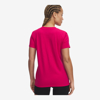 UNDER ARMOUR ž majica 1383648-681 RIVAL CORE SHORT SLEEVE shaded fuchsia white