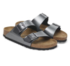 BIRKENSTOCK natikači 1029224 ARIZONA METALIC -narrow- metallic black
