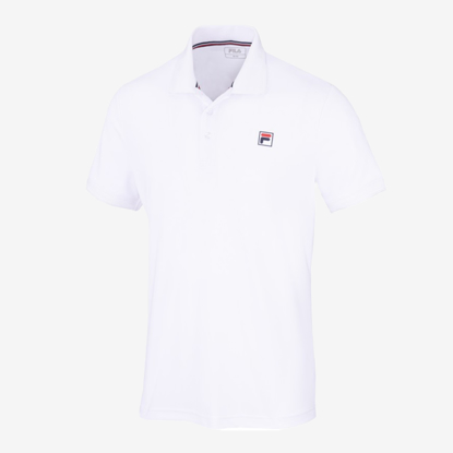 FILA m tenis polo majica FBM251240 001 HERMANO white