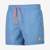 CMP m kopalne hlače 3R50857 70ZT STRIPED SHORT white blue