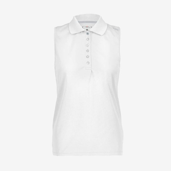 CMP ž polo majica 3T59776 24XT SLEEVELESS POLO white
