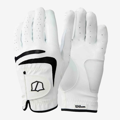 WILSON m golf rokavice WG3005402 GRIP PLUS RIGHT white black