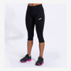JOMA ž tekaške legice 900448.100 3/4 TIGHTS OLIMPIA black