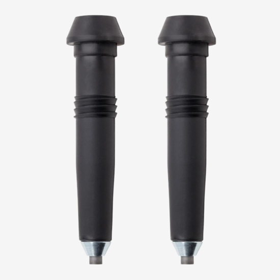 LEKI nastavek za palice 878610103 FLEX TIP SHORT PAIR black