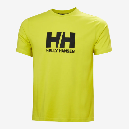 HELLY HANSEN m majica 54596 410 HH LOGO T-SHIRT cyber lime