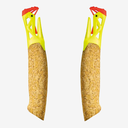 LEKI ročaj za palice 8440161601200 TRAIL SHARK neonyellow-corkoptic