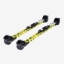 MARWE tekaške rolke za poletni tek na smučeh SET z vezmi CLASSIC CL700 ALR SC6 R + RTFCL yellow